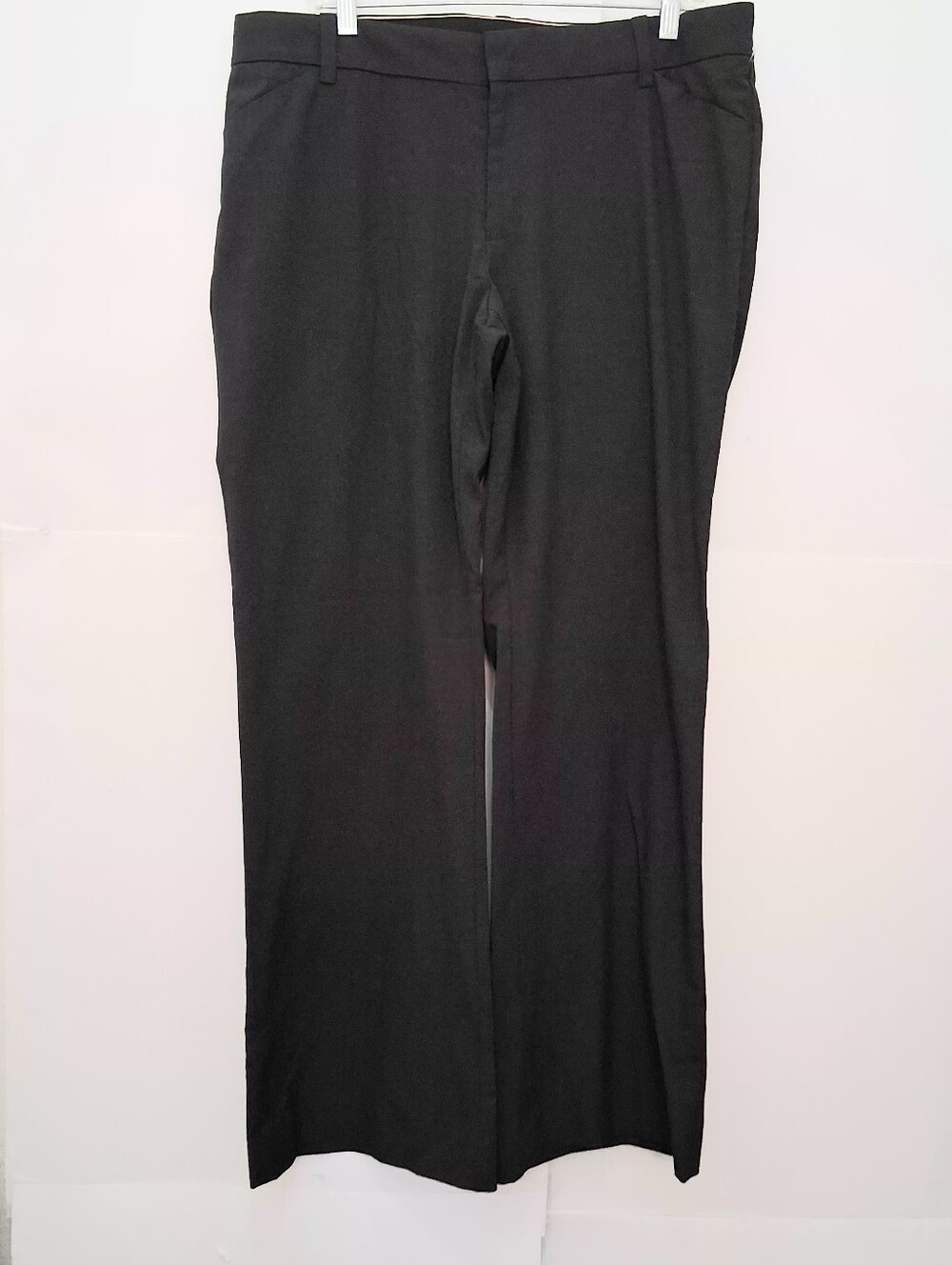 GAP Curvy Women's Dark Gray Wide Leg Work Pants Size 16